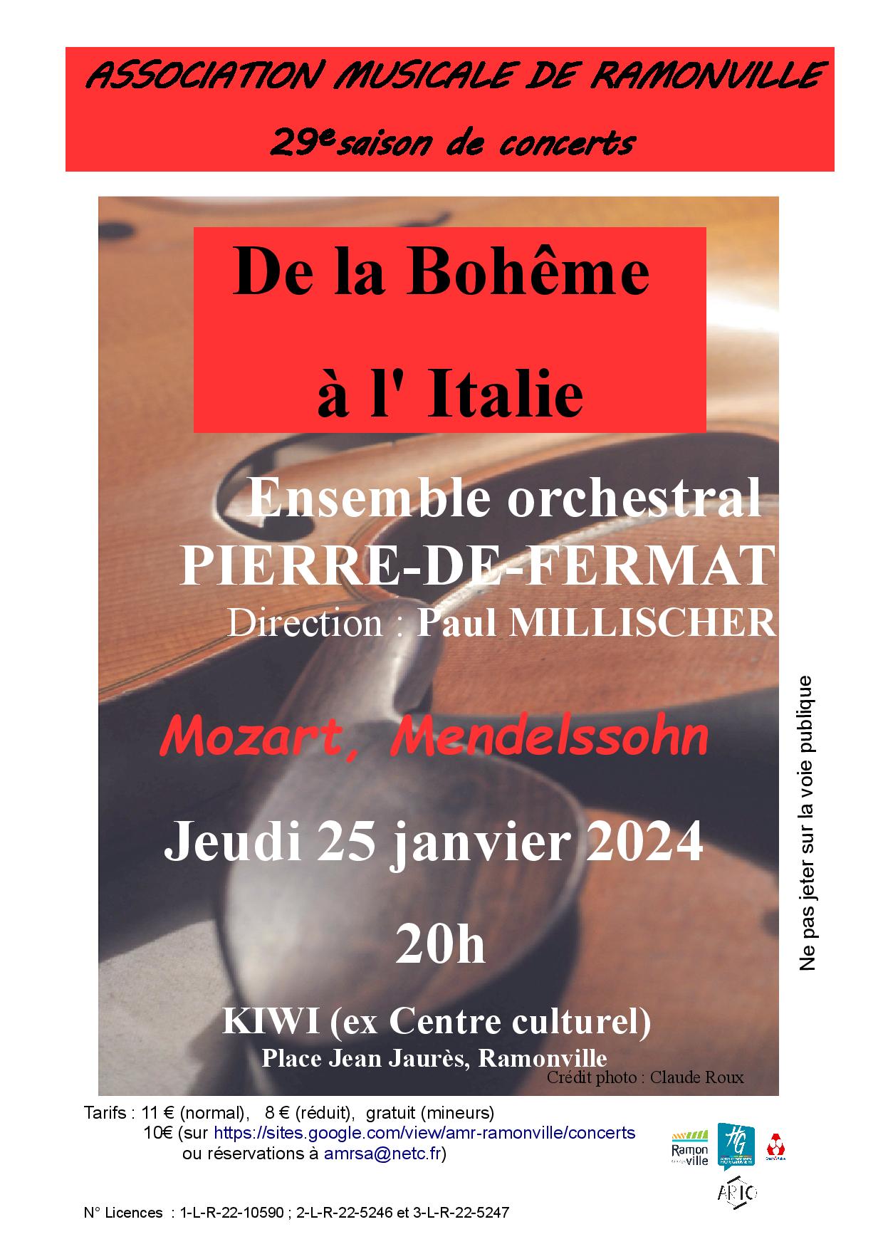 Concert Saison 2023-2024